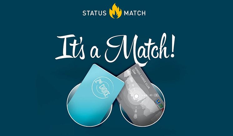 it's a match