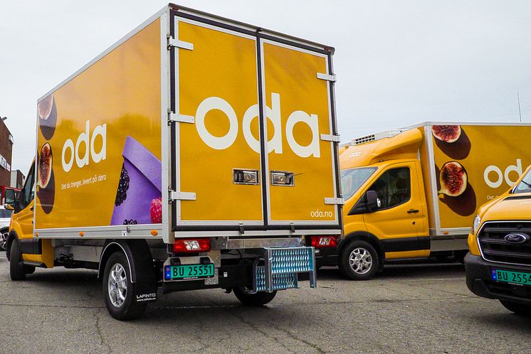 Oda kjøper Ford Transit 2T 2021