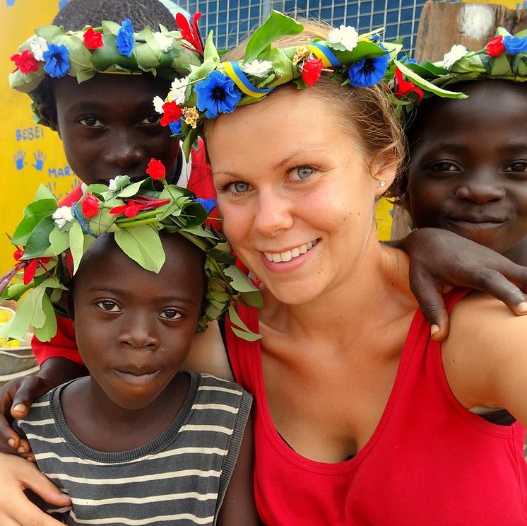 Susanna i Ghana och Together as One