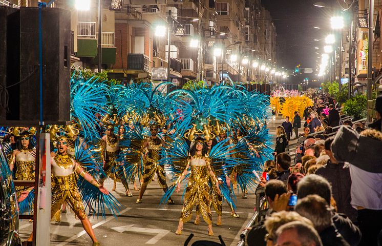 Carnival in Águilas, Murcia