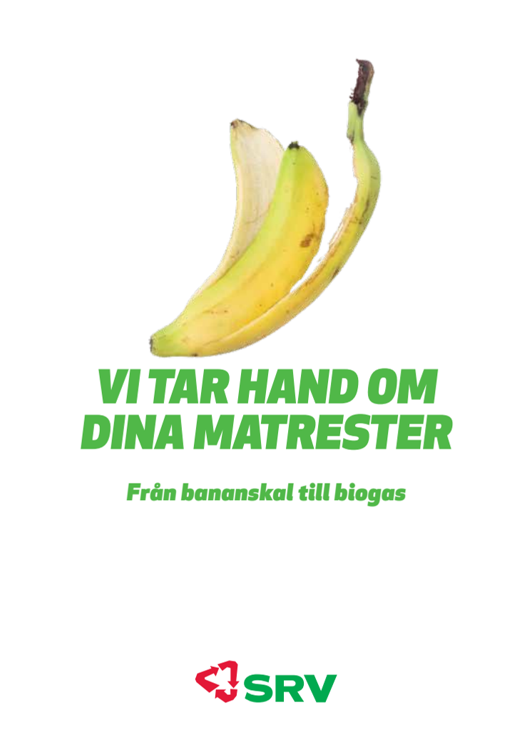 Folder om ny förbehandlinsanläggning för Biogas i Huddinge