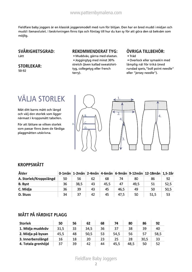 Fieldfare Baby Jogger Instruktioner sida 2.jpg