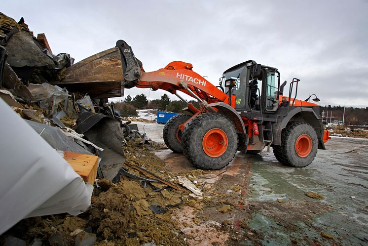 Hitachi hjullastare ZW250