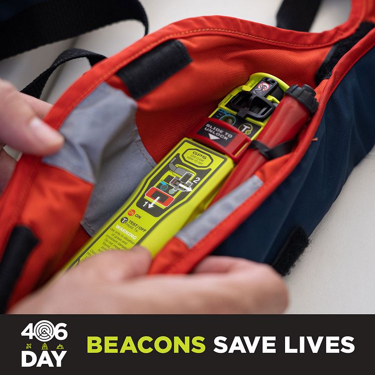 ACR Electronics - 406Day raises awareness about 406 MHz beacons, like the ACR Electronics ResQLink AIS PLB (PFD)