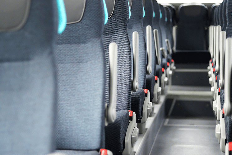 Ny design i bussen