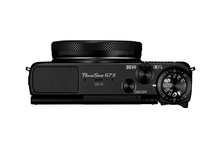 Canon PowerShot G7 X top