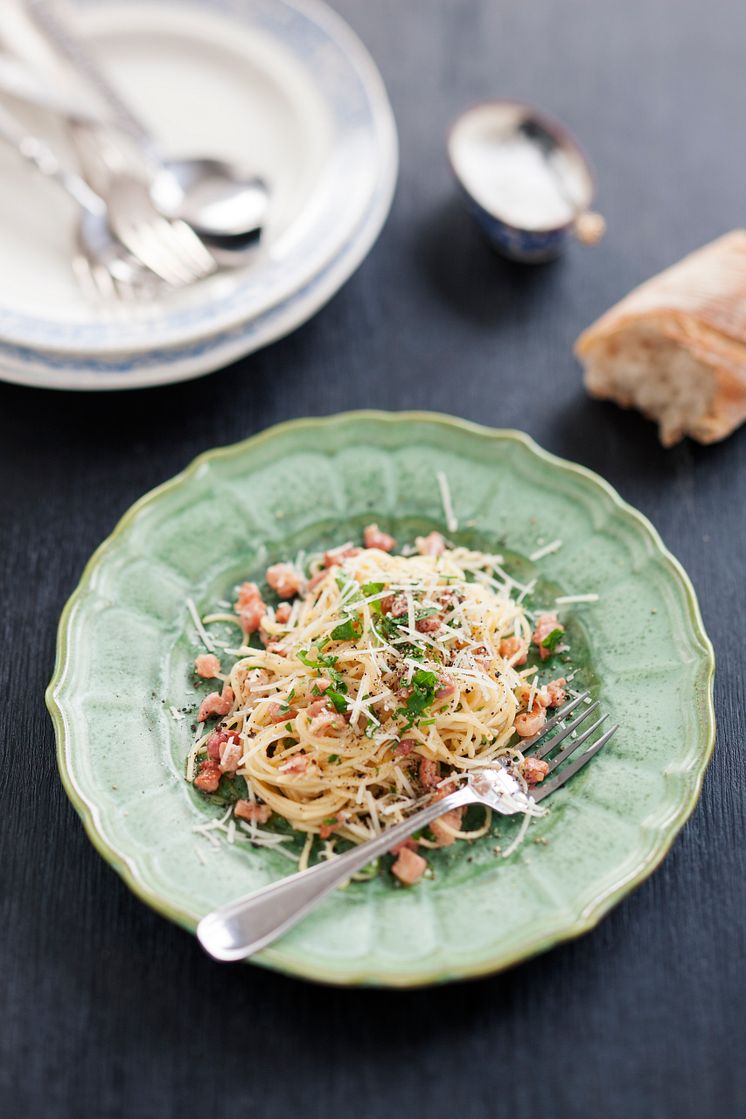 Spaghettini Carbonara