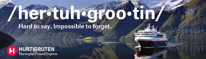 Hurtigruten Norway ad, Minneaplis