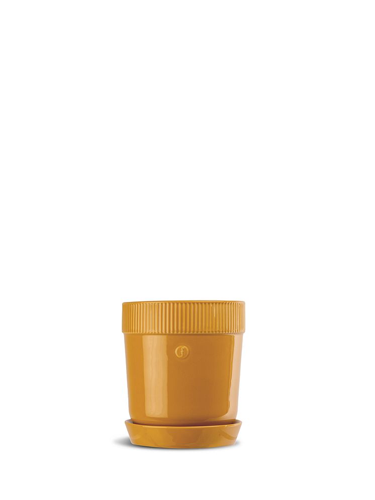 Elise herb pot yellow - 5018489_front