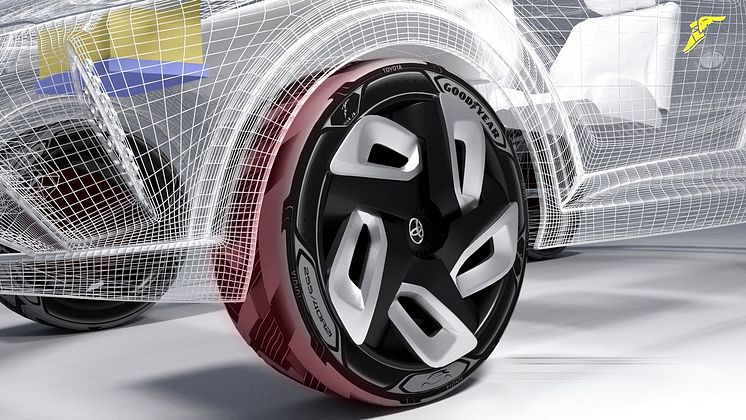 Goodyear concept tire - BH03 - at Geneva Motorshow 2015
