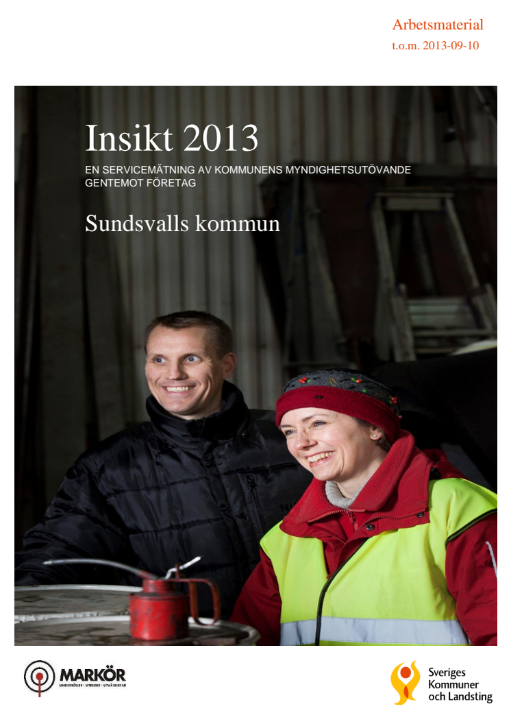Insikt 2013 Sundsvalls kommun_rapport
