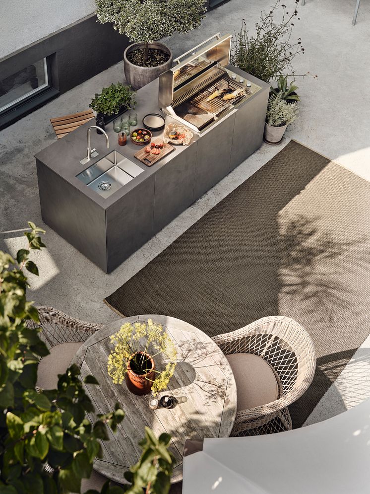 Ballingslöv Outdoor kitchen-Dekton Micron (11)