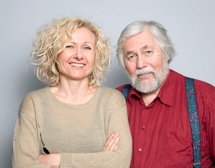 Anne G. Holt og Tor Åge Bringsværd