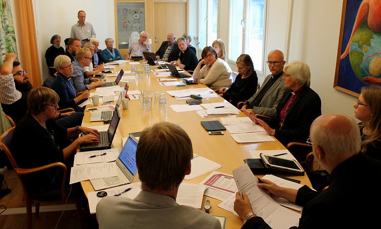 Styrelsemöte med Sveriges kristna råd, 10 september 2015