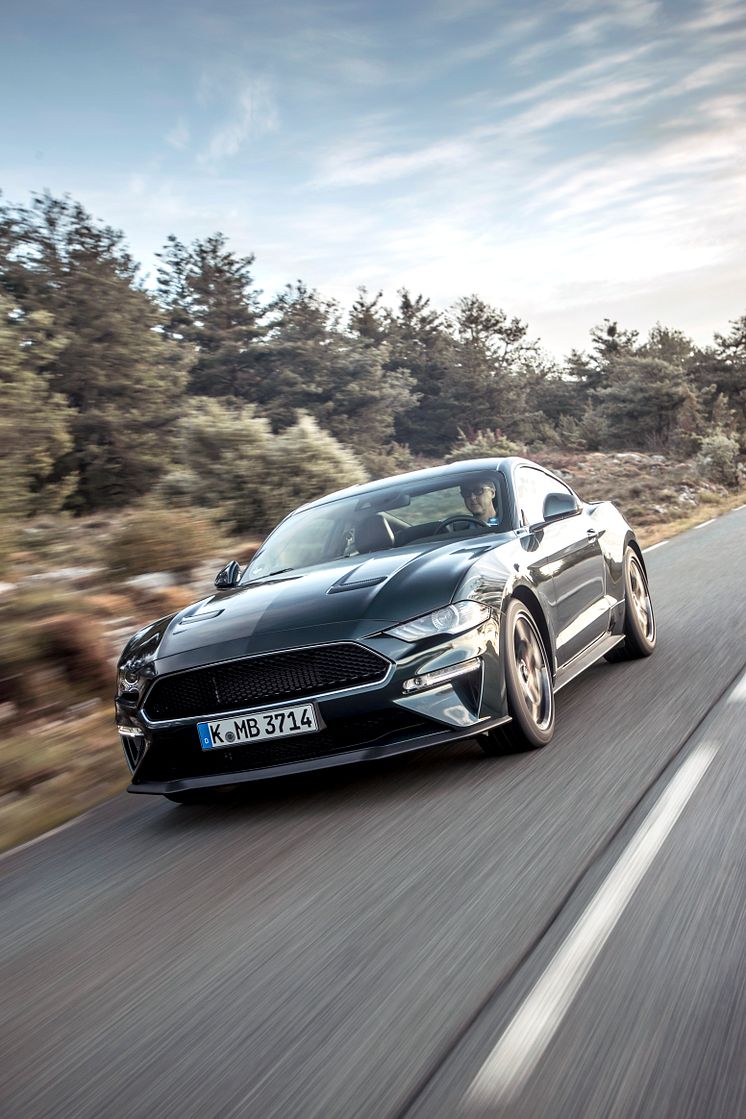 Ford Mustang BULLITT 2018 prøvekjøring