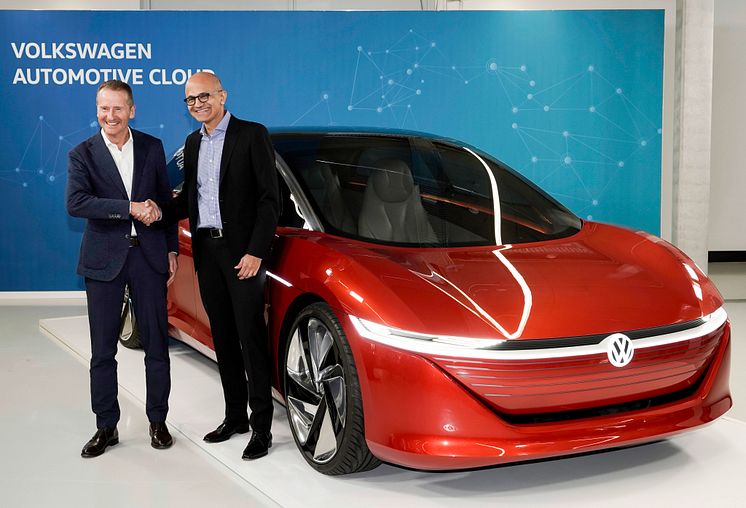 Volkswagen og Microsoft – Automotive Cloud