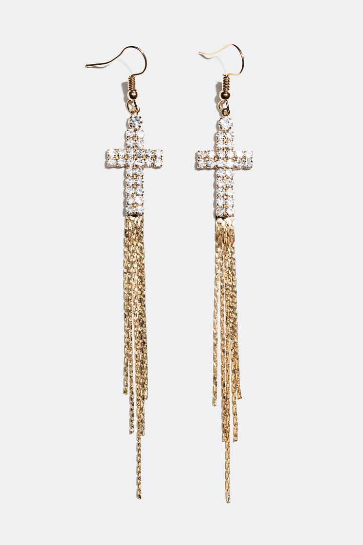 Earrings with Rhinestones