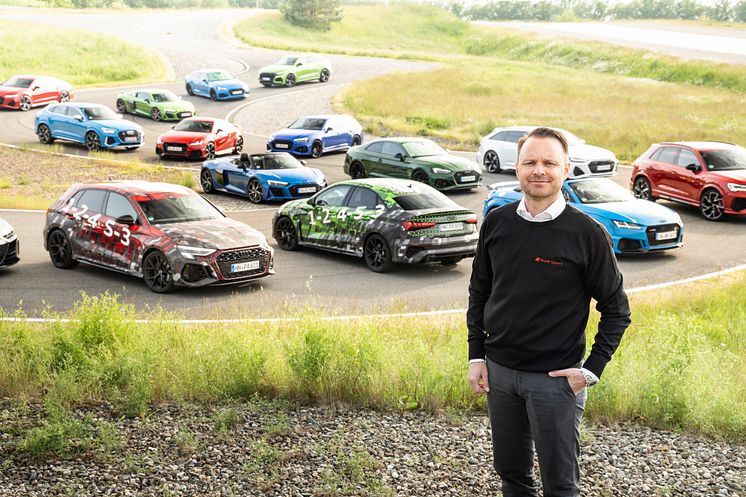 Rolf Michl, direktør i Audi Sport GmbH og ansvarlig for motorsport