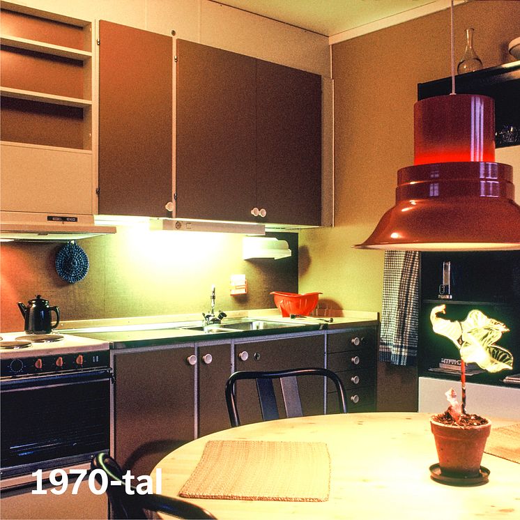 Kök 1970-tal från Tidstypiska kök och bad 1880–2000