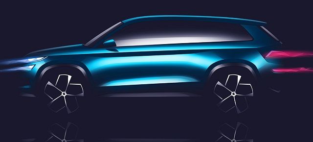 SKODA viser den nye SUV konceptbil VisionS på det kommende Geneve Motorshow.