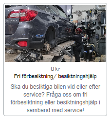 fri förbesikning och besiktningshjälp