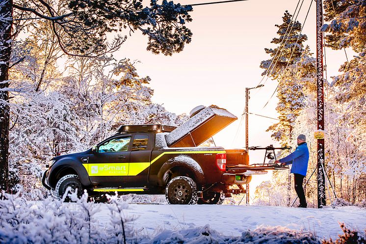 Ford Ranger Dronebil 2018