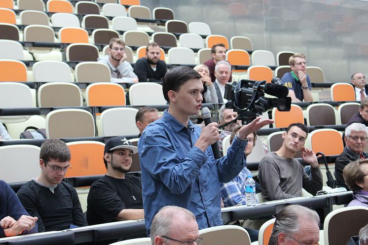 Podiumsdiskussion „Zukunftsbranche Luftverkehr am Standort Berlin Brandenburg“ am 15. Oktober 2016 an der Technischen Hochschule Wildau