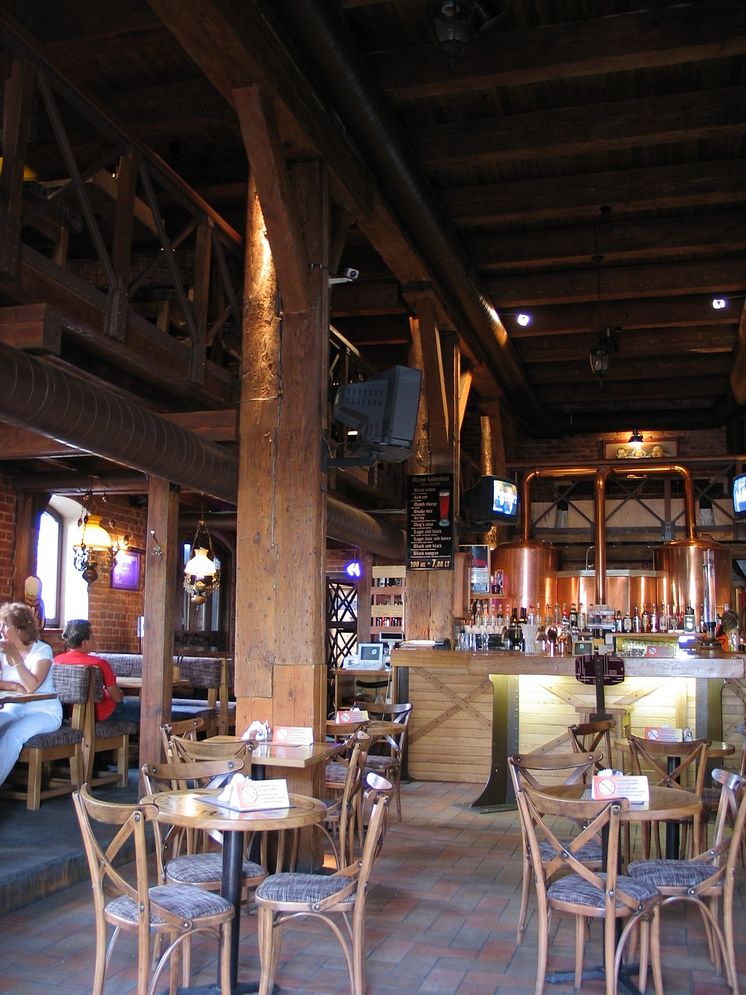 Restaurang Memel i Klaipeda, Litauen