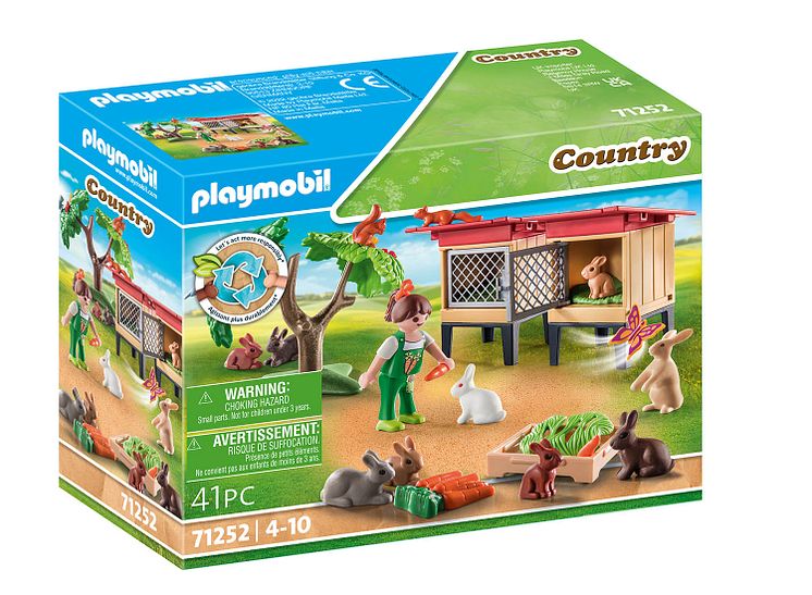 Kaninchenstall (71252) von PLAYMOBIL