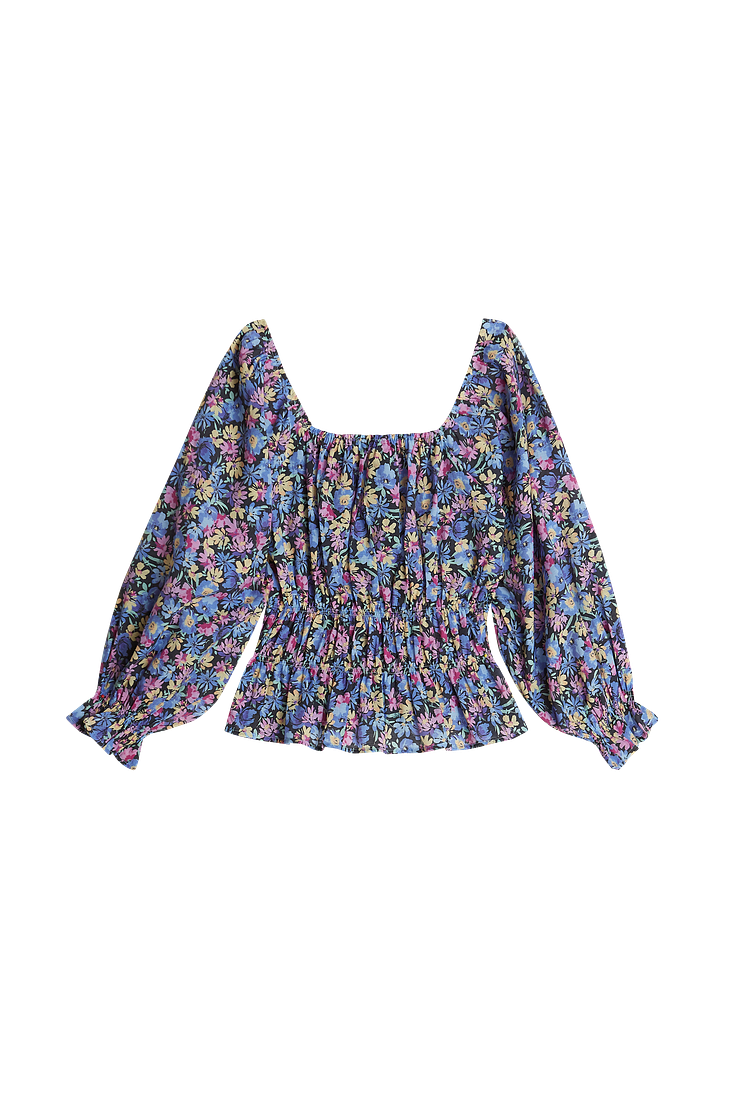 Katinka blouse, Spring flo aop
