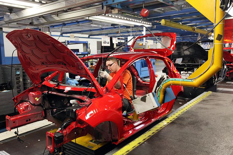 Fords ”Happy Seat” förbättrar arbetsmiljön i företagets europeiska fabriker
