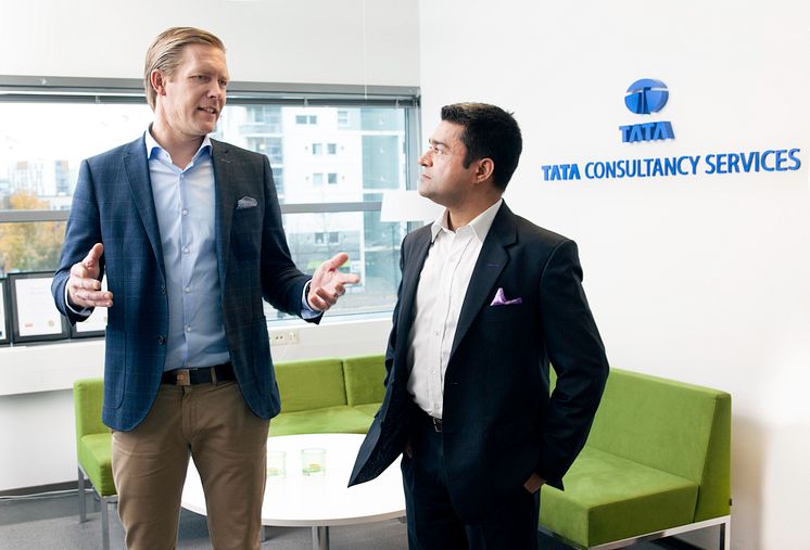 Tommi Mäkinen, Digital Transformation Lead, Nordics & Ruchikar Dalela, Country Manager Denmark, TCS