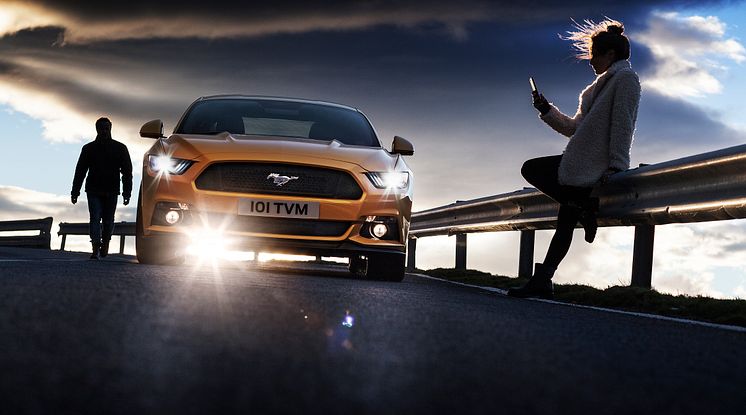 Nye Ford Mustang lanseres for første gang i Europa i 2015