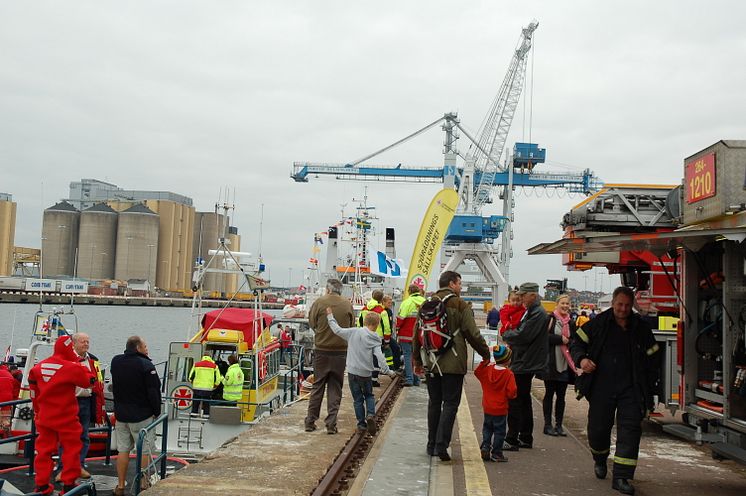 5 000 nyfikna besökte öppen hamn i Helsingborgs Hamn 