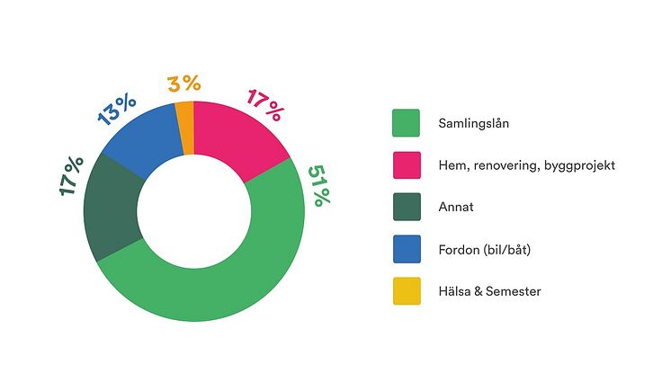 Detta lånar svenskar främst till. 