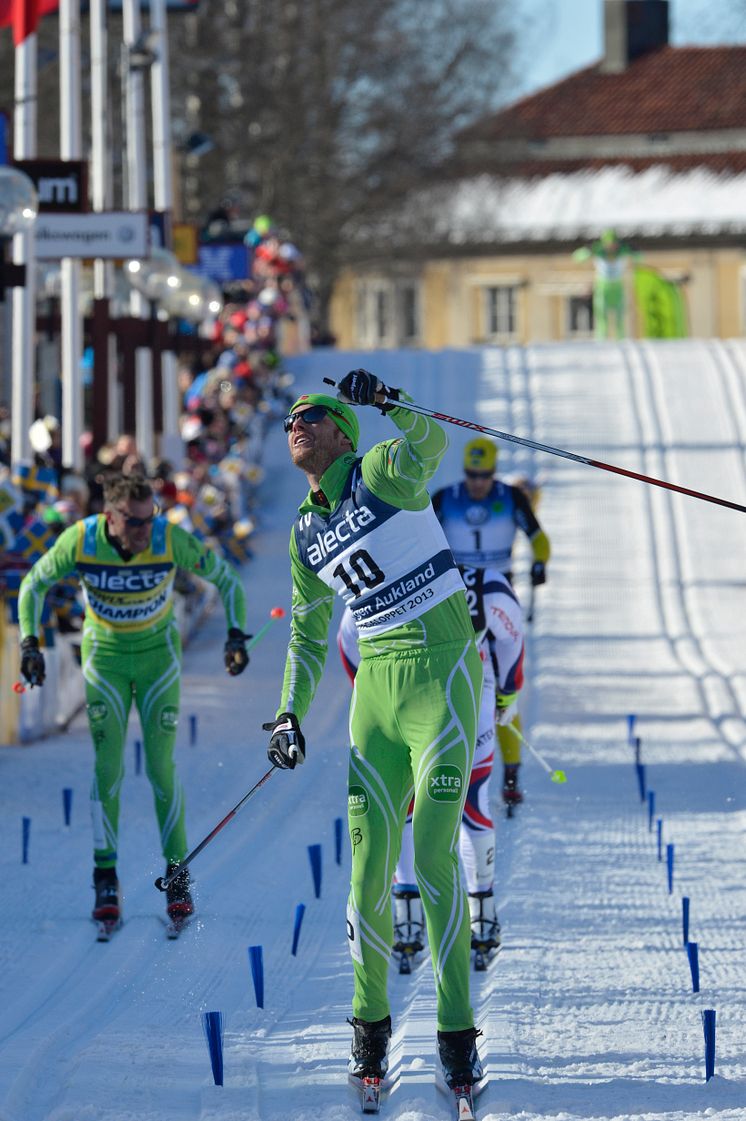 Jörgen Aukland vann Vasaloppet 2013