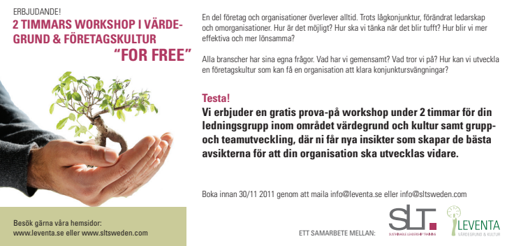 Leventa på HandelskammarExpo