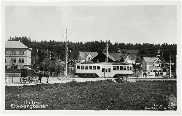 Ekebergbanen på Holtet 1930