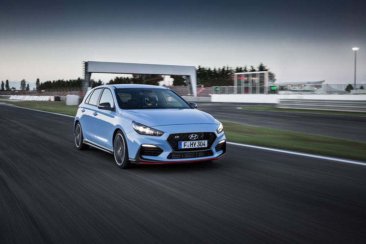 Maximal körglädje med Helt nya Hyundai i30 N.