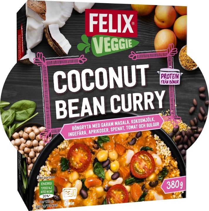 Felix Veggie Coconut Bean Curry
