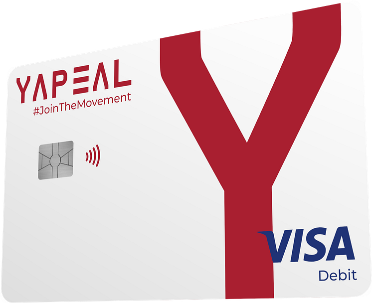 Visa Debit mit Yapeal - Karte