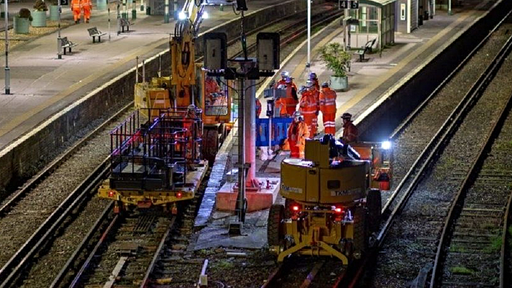 Network Rail maintenance engineers