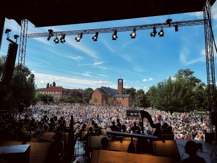 Musik i det gröna i Vasaparken