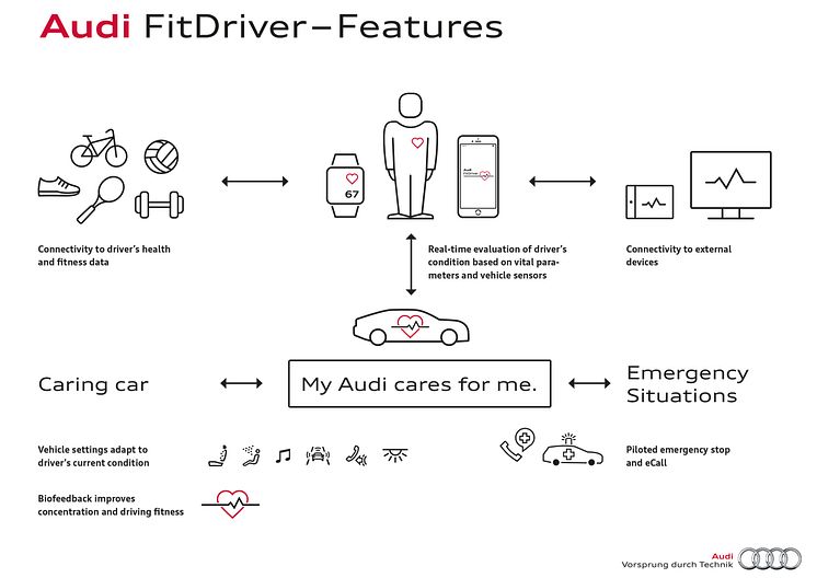 Audi FitDriver - Features