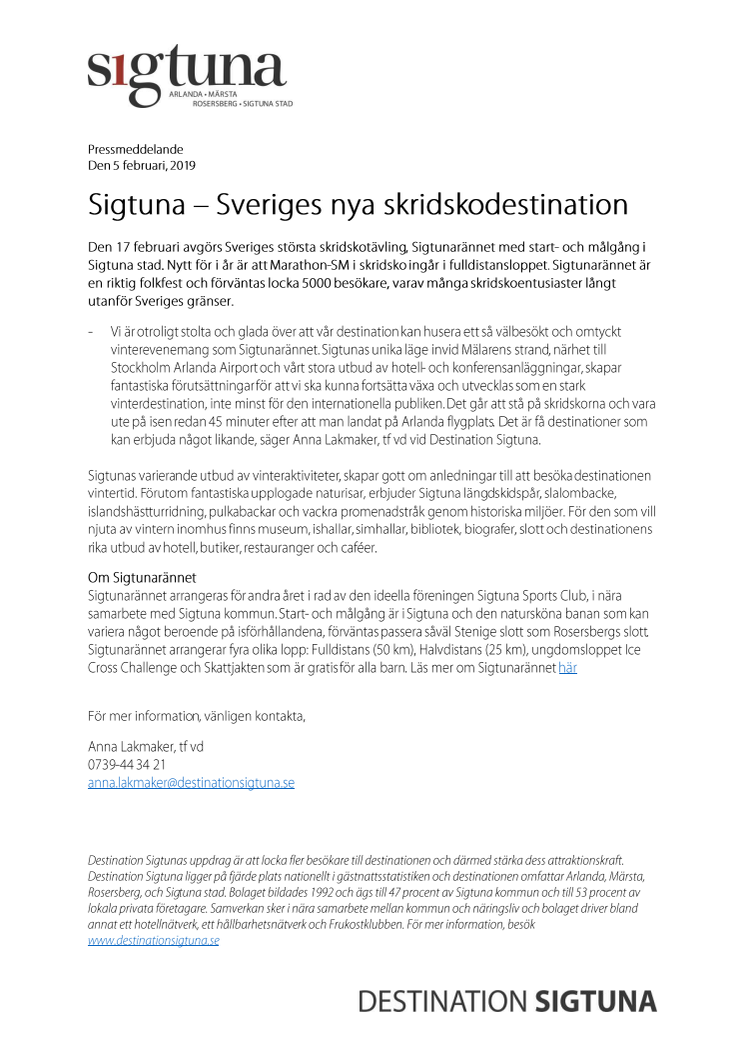 Sigtuna – Sveriges nya skridskodestination