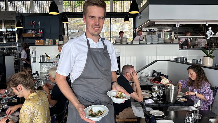 Tørrfisk på restaurant Solsiden