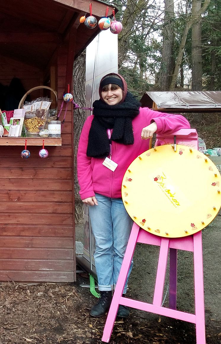 Bunter Ostermarkt im Kees’schen Park: Bärenherz war auch dabei