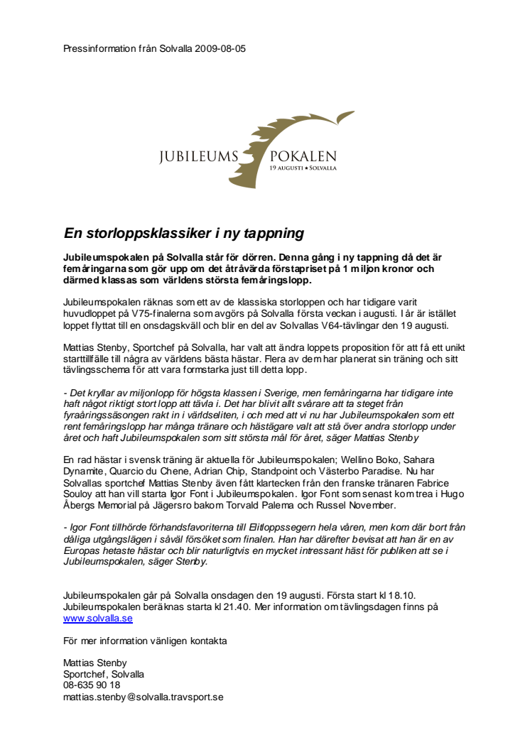 En storloppsklassiker i ny tappning