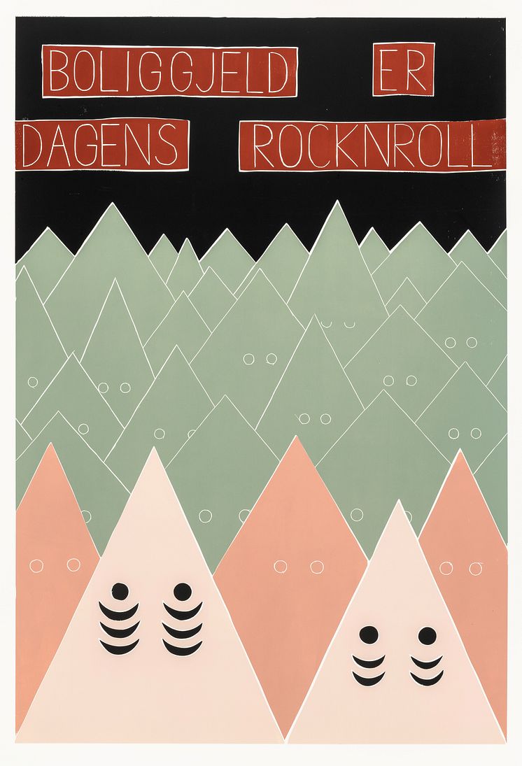 Annette Kierulf: Boliggjeld er dagens rock n' roll (2008/2010. Tresnitt)