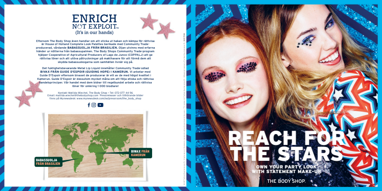 The Body Shop x House Of Holland - Reach For The Stars